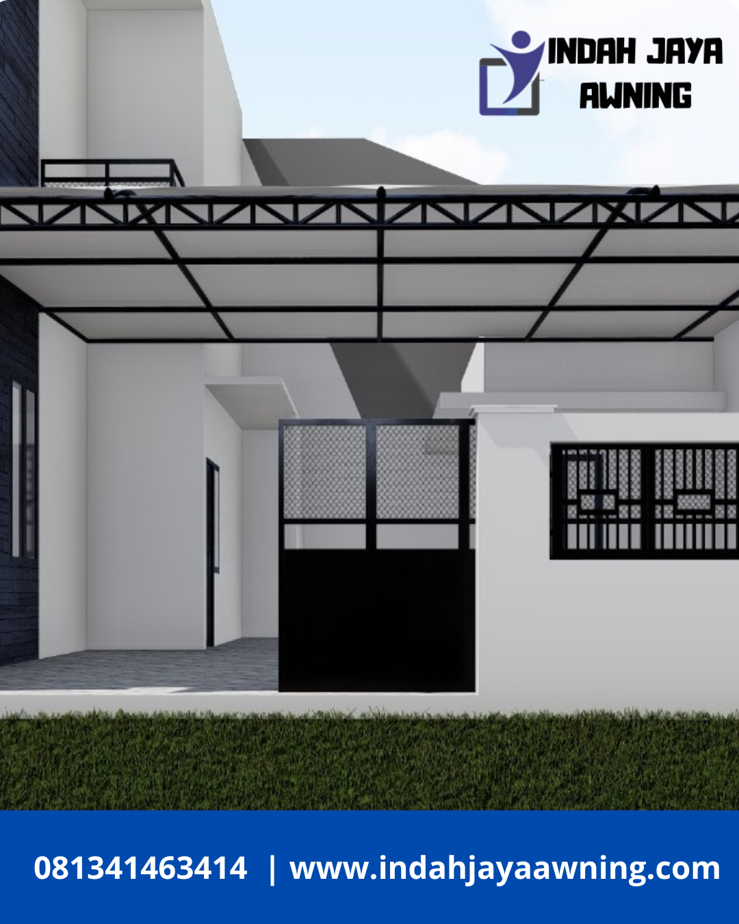 Kanopi Alderon Minimalis