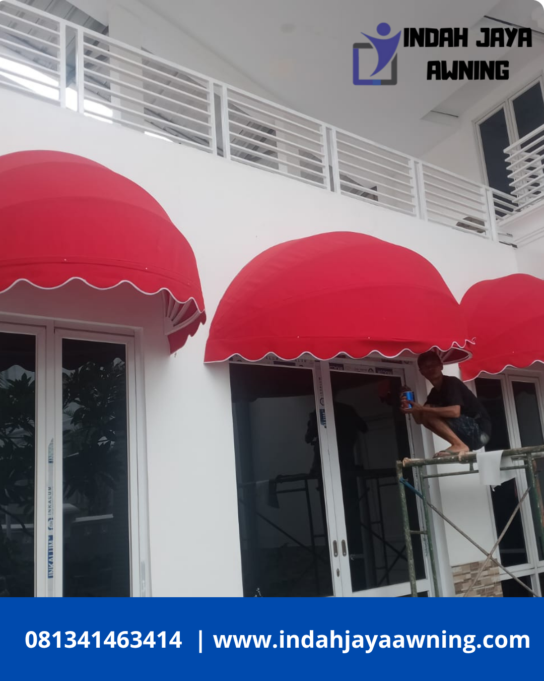 Kanopi Kain Jendela Minimalis