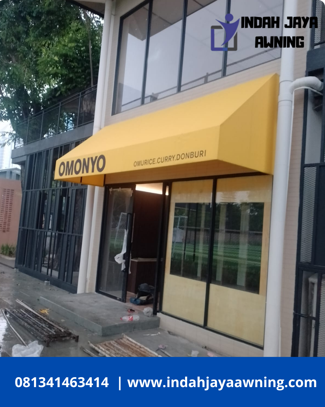 Kanopi Kain untuk Toko