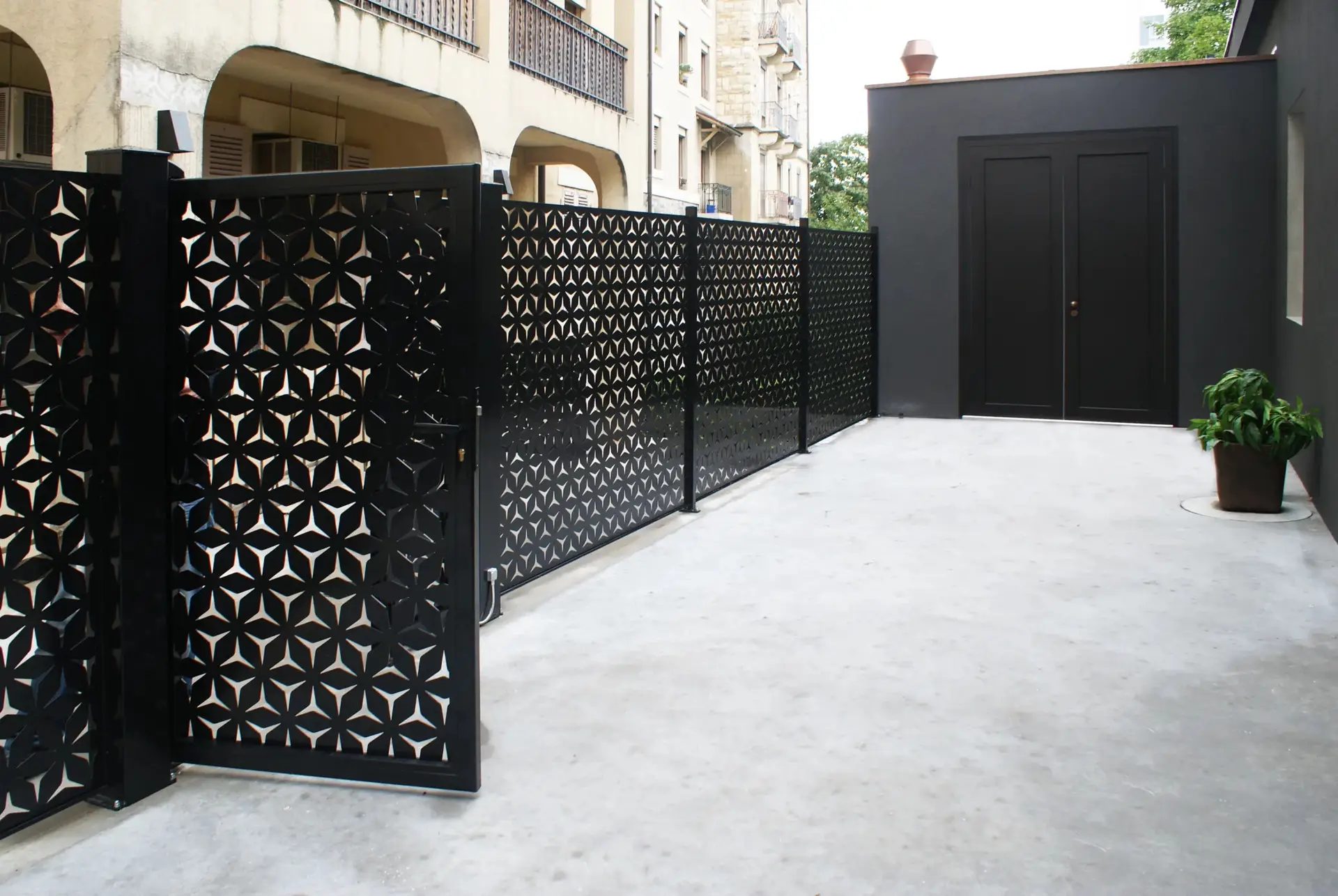 Pagar Laser Cutting Modern