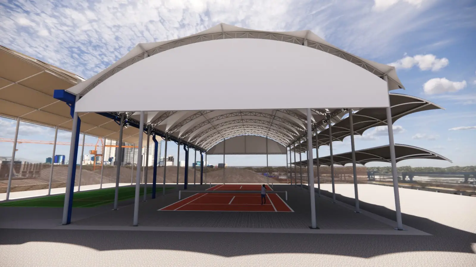 Tenda Membran Tenis Jakarta
